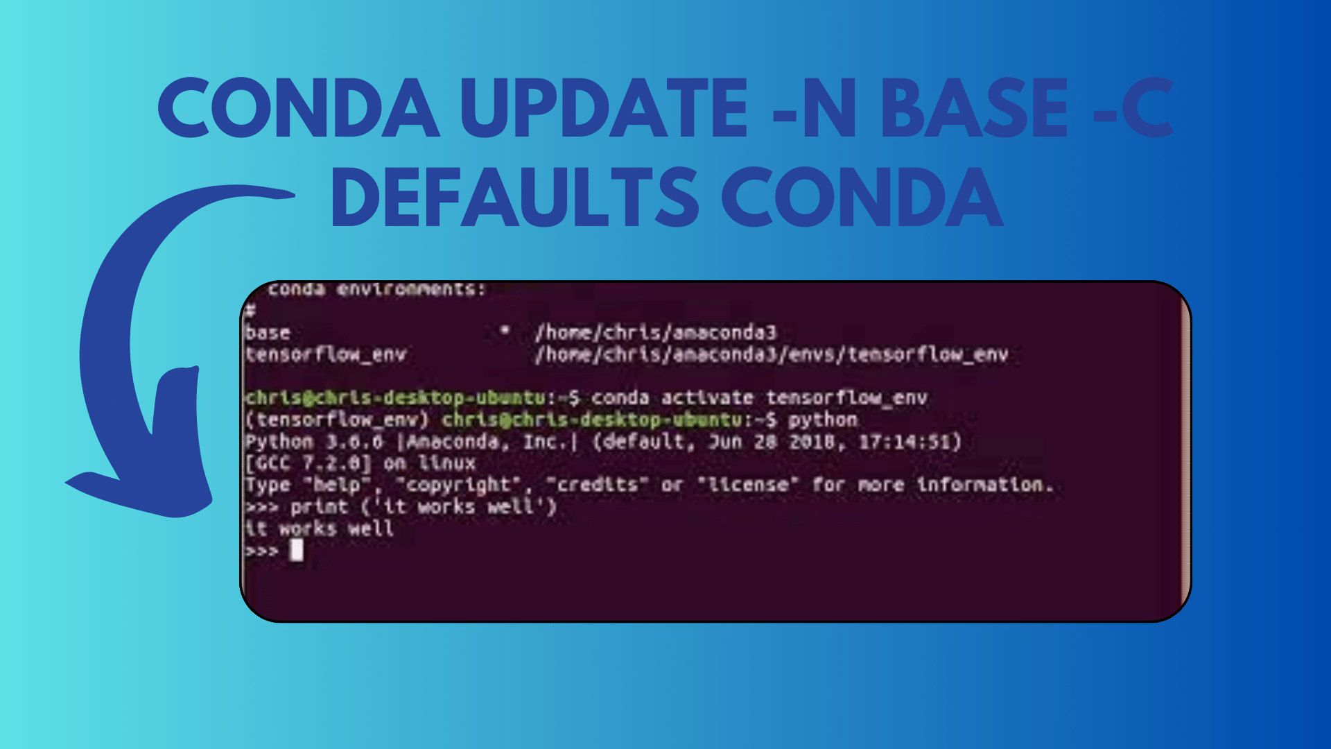 conda update -n base -c defaults conda