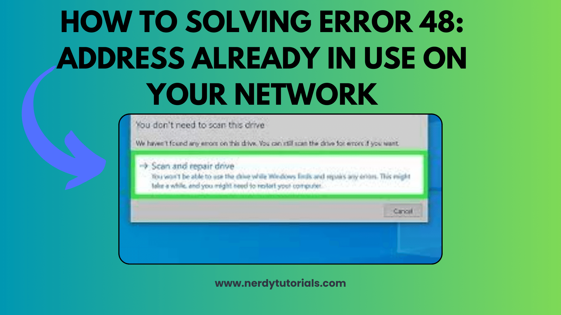 How To Solving Error 48: Address Already in Use on Your Network