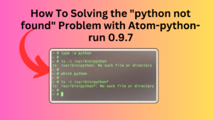 How To Solving the "python not found" Problem with Atom-python-run 0.9.7