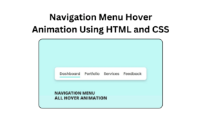 Navigation-Menu-Hover-Animation-Using-HTML-and-CSS