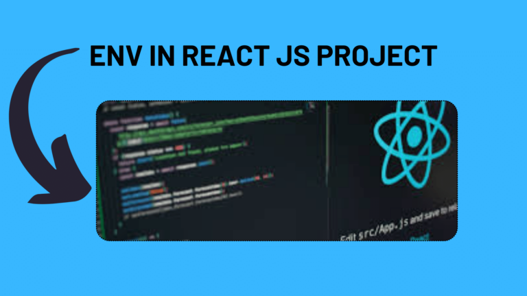 Env in react js Project