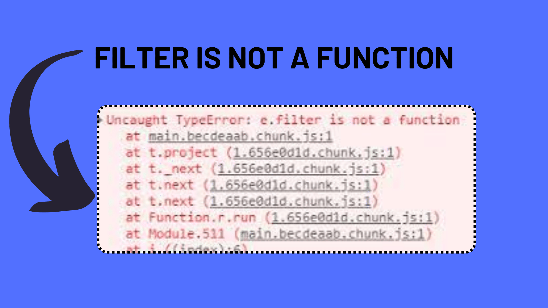 Filter is not a function