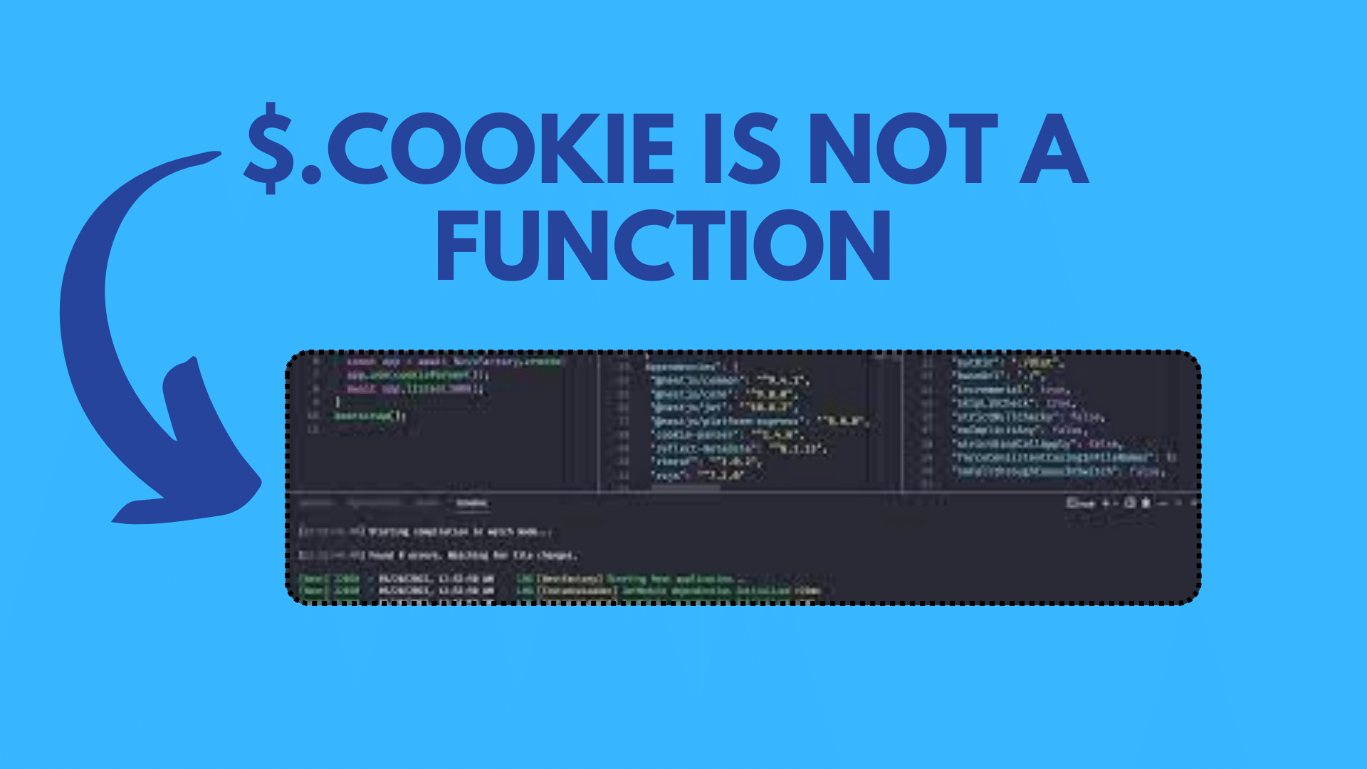 jQuery $.cookie is not a function